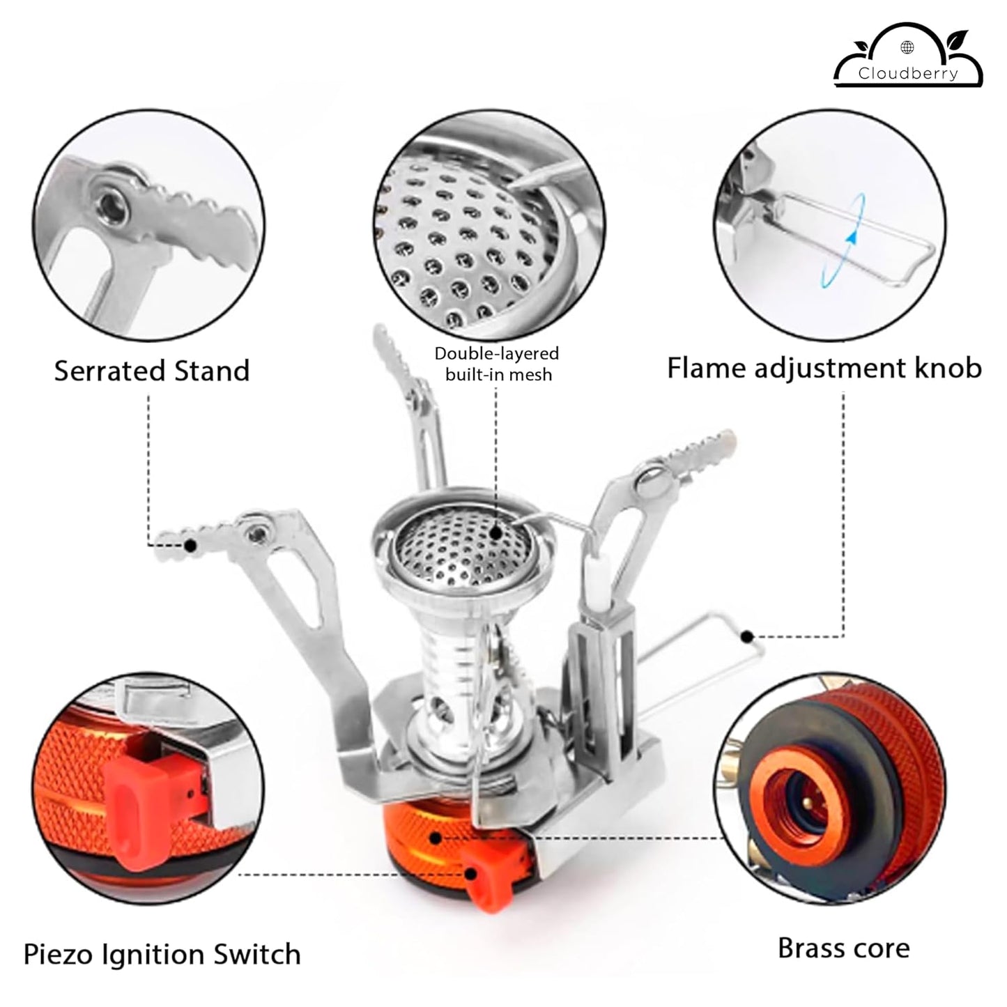 flytop alpine butane gas stove burner