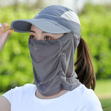 Quick-Dry Sun Protection Hat with Face Mask - Breathable, UV-Blocking Wide Brim for Fishing, Hiking & Outdoor Adventures - Adjustable, Lightweight & Foldable,Camping Accessories Multicolour