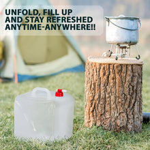 Water Container with Spigot, 20 Liter, BPA-Free, Portable Camping Storage