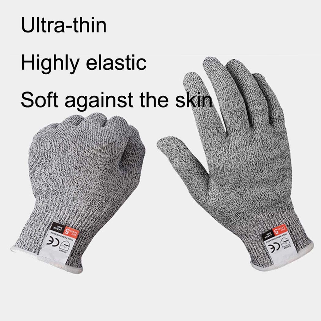 FLYTOP Cut Resistant Gloves for Kitchen Use – Reusable Protective Anti-Cut Safety Gloves for Men & Women, Food Grade Hand Protection for Slicing, Chopping & Carving