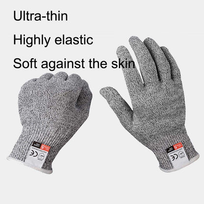 FLYTOP Cut Resistant Gloves for Kitchen Use – Reusable Protective Anti-Cut Safety Gloves for Men & Women, Food Grade Hand Protection for Slicing, Chopping & Carving