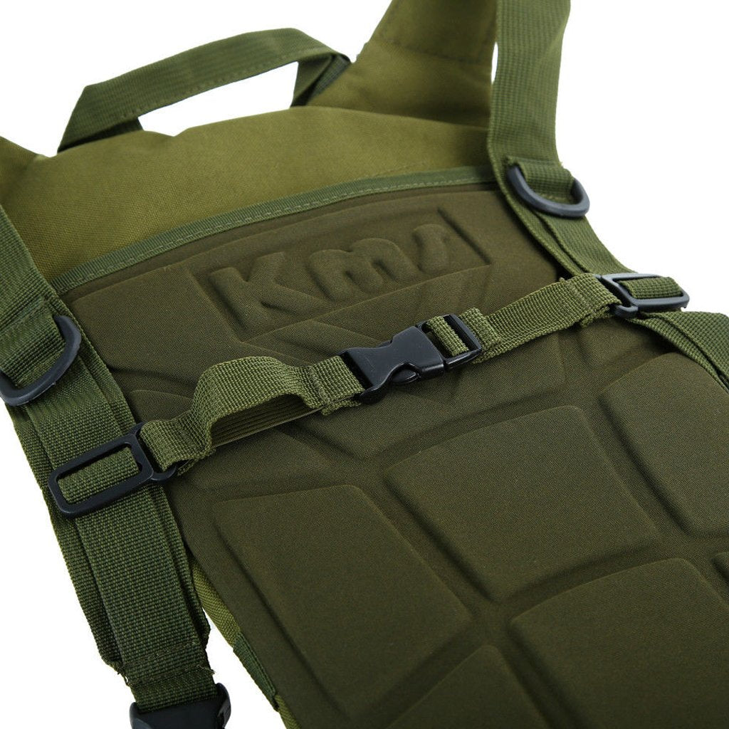 FLYTOP 3 LTR  Hydration Bladder Water Bag Pouch Backpack Hiking Camping Army Green