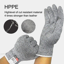 FLYTOP Cut Resistant Gloves for Kitchen Use – Reusable Protective Anti-Cut Safety Gloves for Men & Women, Food Grade Hand Protection for Slicing, Chopping & Carving