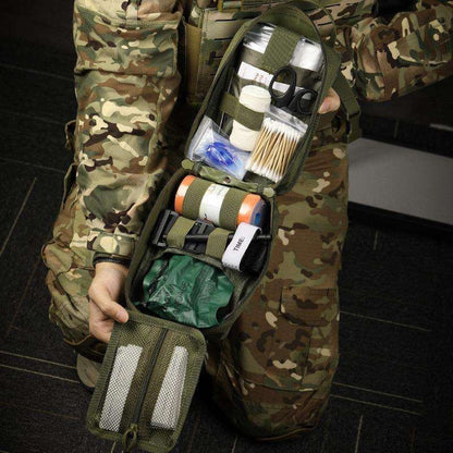 Tactical Multifunction Pouch for Medical First Aid Pouch for Camping Safety & Survival Gear