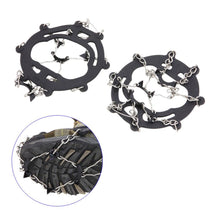 Ice Snow Anti Slip 10 Teeth Spikes Gripper Grip Cleat Shoes Overshoe Crampons.