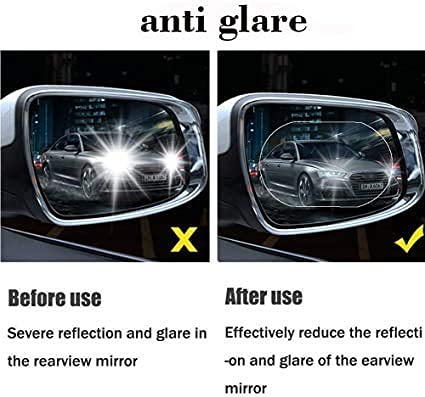 All-Weather Rainproof Rearview Mirror Shield – Anti-Glare & HD Clear