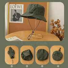 Foldable Fisherman Hat with Carry Pouch, Summer Outdoor Quick-Dry Waterproof Bucket Hat, Unisex UV Protection Boonie Hat Multicolour