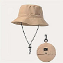 Foldable Fisherman Hat with Carry Pouch, Summer Outdoor Quick-Dry Waterproof Bucket Hat, Unisex UV Protection Boonie Hat Multicolour