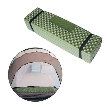 FLYTOP Trekking Folding Mat Lite weight Portable XPE Insulation Moisture-Proof Pad, Outdoor Ultralight Foam Camping Mattress for Backpacking Hiking Traveling Tent Car, Camping Accessories