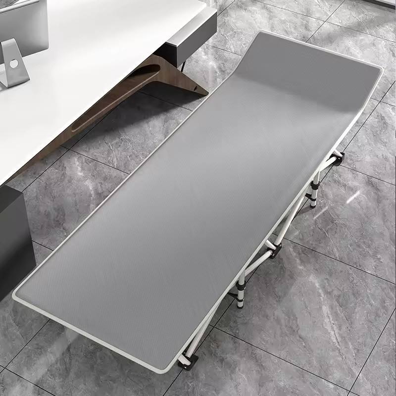 Portable Outdoor Travel Camping Iron Oxford Cloth Bed Ultra-Light Folding Bed camping folding cot