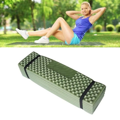 FLYTOP Trekking Folding Mat Lite weight Portable XPE Insulation Moisture-Proof Pad, Outdoor Ultralight Foam Camping Mattress for Backpacking Hiking Traveling Tent Car, Camping Accessories