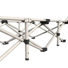 Portable Outdoor Travel Camping Iron Oxford Cloth Bed Ultra-Light Folding Bed camping folding cot