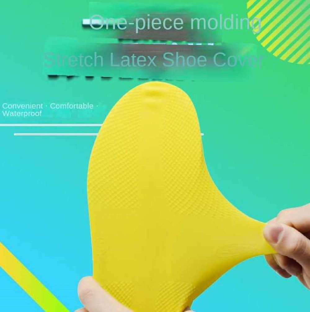 FLYTOP Latex Waterproof Shoe Covers (L Size)