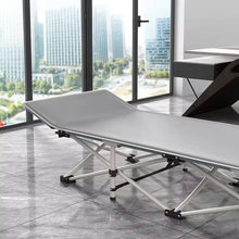 Portable Outdoor Travel Camping Iron Oxford Cloth Bed Ultra-Light Folding Bed camping folding cot