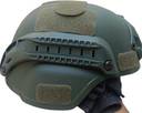 Training Helmet, Army -Style MICH Design with Rail System,