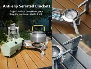 Camping Survival Tourist Camping Equipment Outdoor Folding Portable Camping Gas Stove