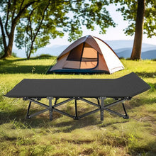 Portable Outdoor Travel Camping Iron Oxford Cloth Bed Ultra-Light Folding Bed camping folding cot