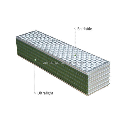 FLYTOP Trekking Folding Mat Lite weight Portable XPE Insulation Moisture-Proof Pad, Outdoor Ultralight Foam Camping Mattress for Backpacking Hiking Traveling Tent Car, Camping Accessories