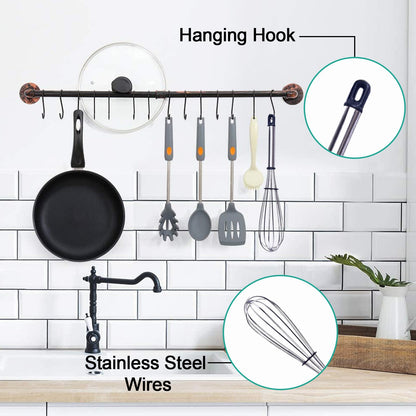 8-Inch Professional Stainless Steel Balloon Whisk | Egg Beater & Milk Frother