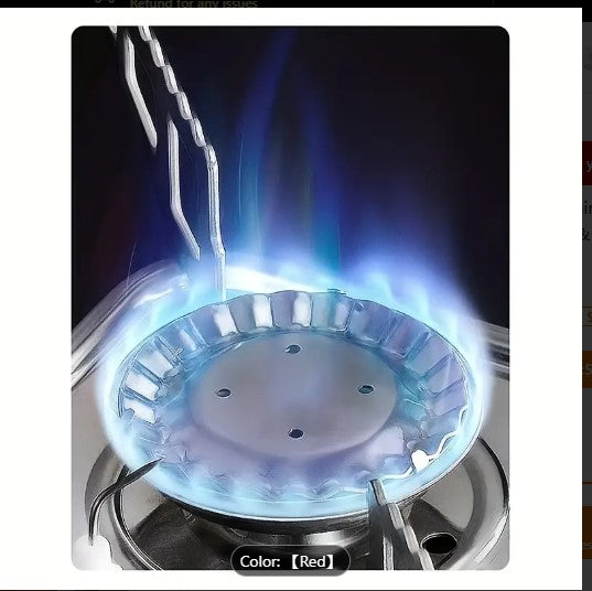 Portable Backpacking Stove with Extended Security Gas Hose by FLYTOP