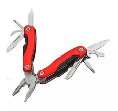 FLYTOP 9-in-1 Multi Function Stainless Steel Outdoor Anti-slip Aluminum Alloy Handle Tool Pliers with Bottle Opener