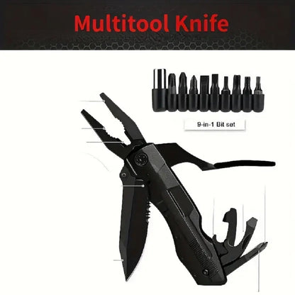 FLYTOP 15in1 Pocket Multitool folding knife portable  multifunction plier