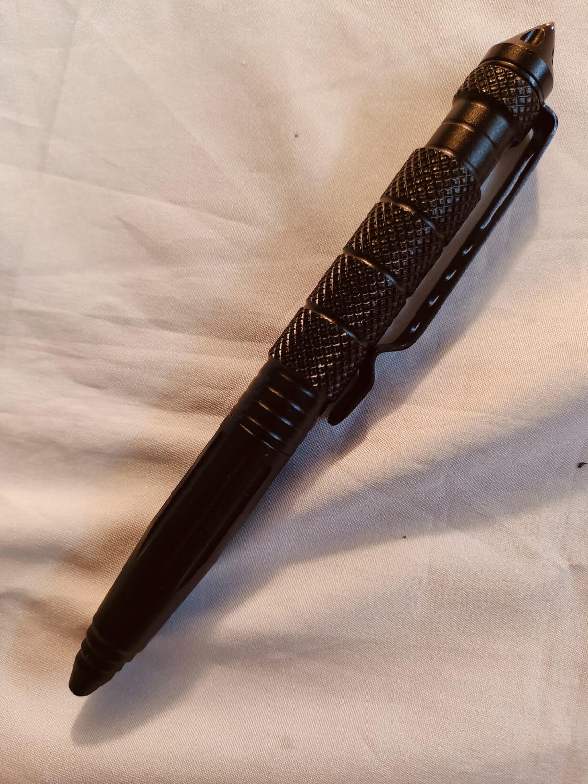 Professional Military Tactical EDC Full Heavy Duty Metal Body, Emergency Glass Breaker, Smooth Writing, Self Defense Pen.