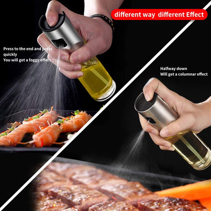 Premium Glass Oil Sprayer & Dispenser