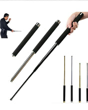 FLYTOP Aluminium, Stainless Steel self Defence Stick Trekking Poles - Lightweight Collapsible Hiking Poles Anti Shock, Walking Sticks, Adjustable Trekking Pole for Men & Women