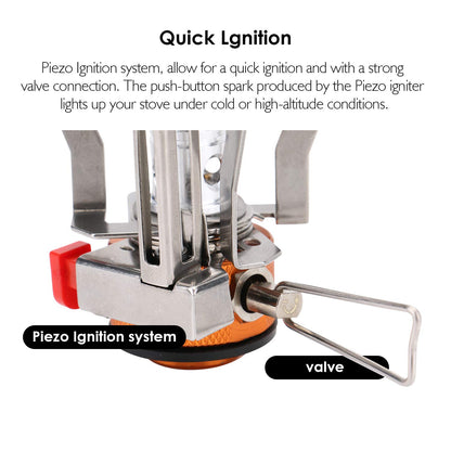 flytop alpine butane gas stove burner