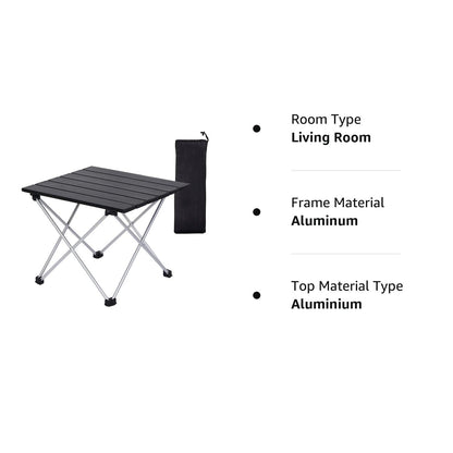 FLYTOP Portable Outdoor Fishing Picnic Folding Super Light  Barbecue Picnic Alloy Camping Table