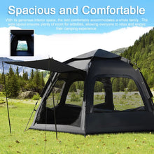 5-6 Person Camping Tent Portable Automatic Tent Waterproof Tent.