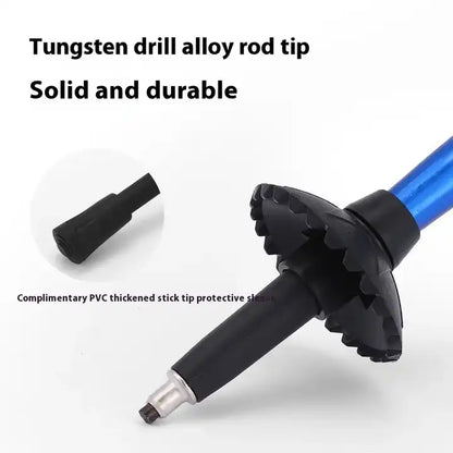 FLYTOP Walking Stick, Walking Pole, Telescopic Comfortable Strong Adjustable for Camping Outdoor Trekking Poles.