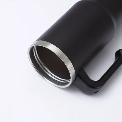 Stainless Steel Tumbler 600ml Capacity Tumbler with Handle BPA Free Mug Leak Proof Desk Mug.