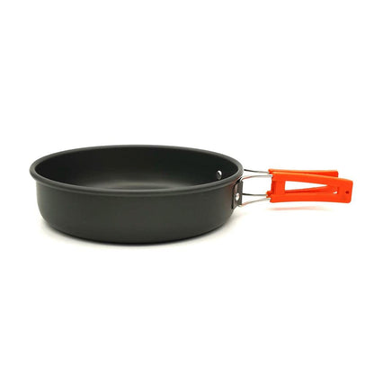 Camping Cookware Kit Outdoor Aluminum Cooking Set (TZ-300).