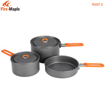 Camping Cookware Kit Outdoor Aluminum Cooking Set (TZ-300).