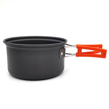Camping Cookware Kit Outdoor Aluminum Cooking Set (TZ-300).