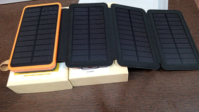 FLYTOP Solar Power Bank 20000Mah Lithium Battery | Solar Charging 5V/200mah Suitable for Charging Mobile Phone| Camera| Tablet etc