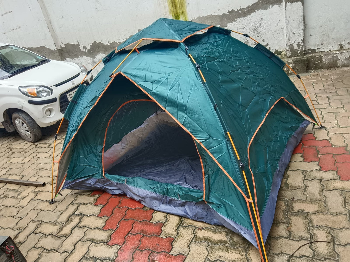 Double Layer Automatic Pop-Up Camping Tent (3–4 Person) | Waterproof All-Weather Shelter