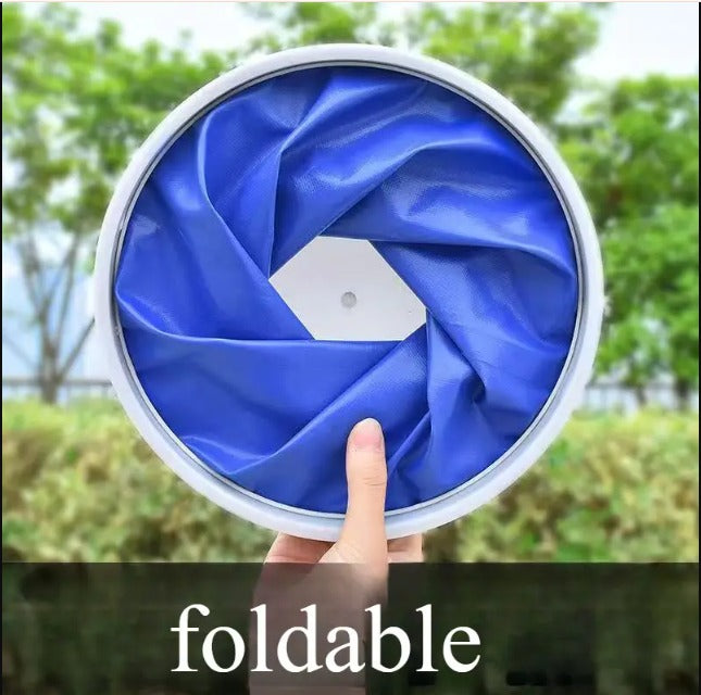 FLYTOP Collapsible Bucket, Thickened Portable Multifunction Foldable Fishing Bucket Leakproof for Car