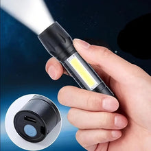 FLYTOP USB Rechargeable LED Mini Hand Torch Flash Light