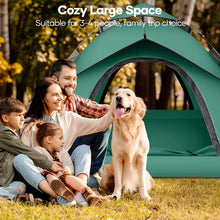 Outdoor Travel Camping Tents 2-3 People Beach Tents Sun Shelter with Window Quick Automatic Opening Foldable Pop Up Tent.
