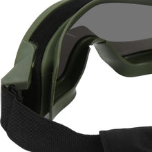 sports tactical glasses windproof,  fogproof and sandproof shooting  glasses Z87 three-mirror with box set  glasses goggles