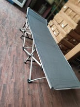 Portable Outdoor Travel Camping Iron Oxford Cloth Bed Ultra-Light Folding Bed camping folding cot