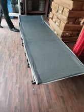 Portable Outdoor Travel Camping Iron Oxford Cloth Bed Ultra-Light Folding Bed camping folding cot