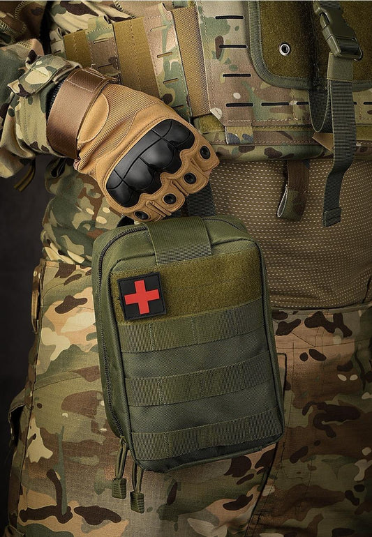 Tactical Multifunction Pouch for Medical First Aid Pouch for Camping Safety & Survival Gear