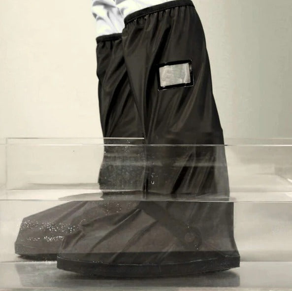 FLYTOP Waterproof Mid-Calf Shoe Cover Anti Slip