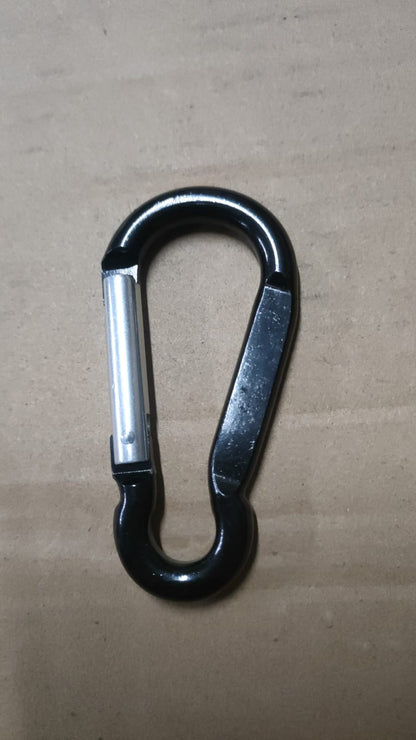 FLYTOP Aluminum Hook Clips for Camping Backpack Keychain Holder Carabiner 4PC