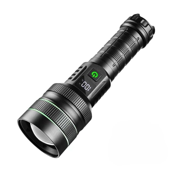 FLYTOP Torch Light Led Flashlight Long Range Powerful Led Laser Rechargeable Flashlight