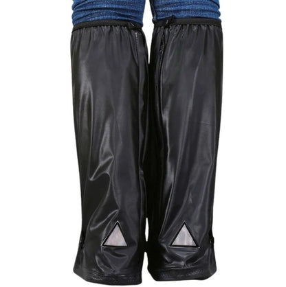 FLYTOP Waterproof Mid-Calf Shoe Cover Anti Slip